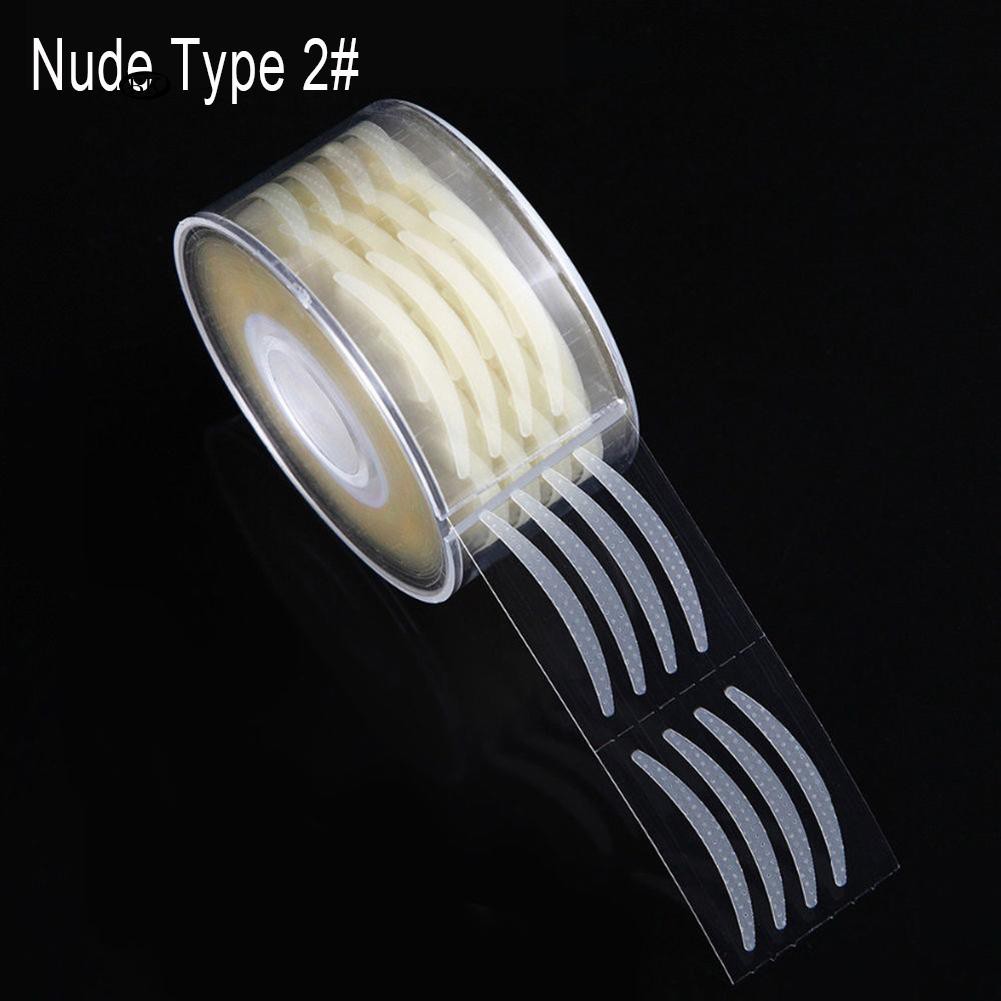 ]600Pcs/Roll Invisible Wide/Narrow Makeup Double Eyelid Tape Sweatproof Sticker