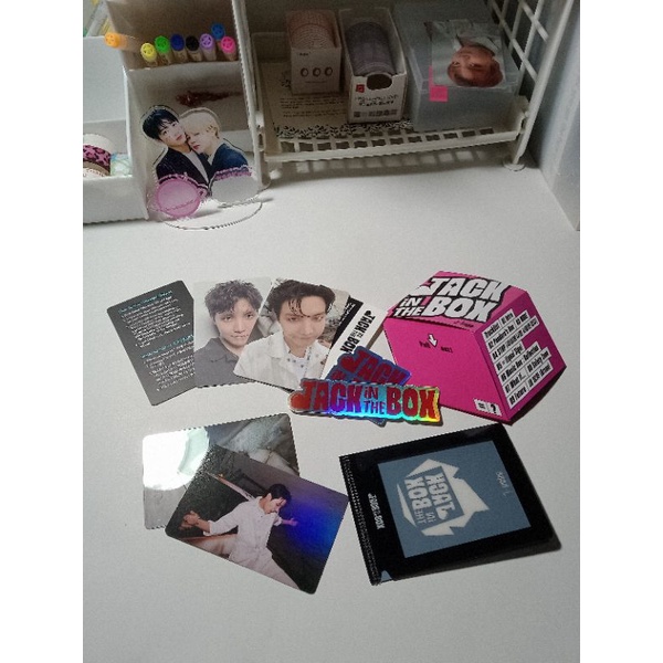 [Tất cả đã cộng phí gói]  album jack in the box - jhope [tách lẻ card và box]