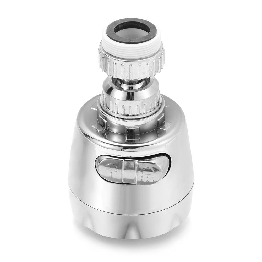 KUNHEV Đầu Nối Vòi Nước Bồn Rửa Chén 2 Chế Độ Bằng Nhựa ABS