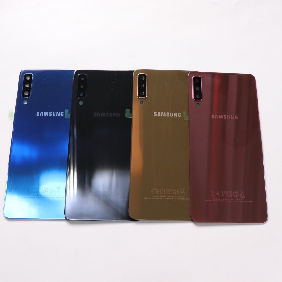 Nắp Lưng Điện Thoại Bằng Kính A7 Cho Samsung Galaxy A7 2018 A750 A750F SM-A750F A750GN-DS