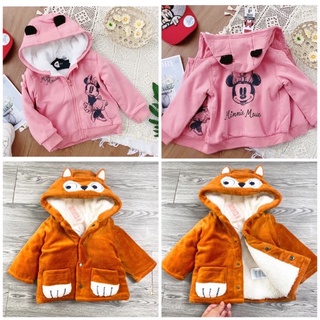 SP000177 Áo khoác nỉ RCHLO xuất dư xịn mặt trong lót lông mềm ấm mặt ngoài lớp nỉ mềm hàng có sẵn kèm ảnh thật SP000097