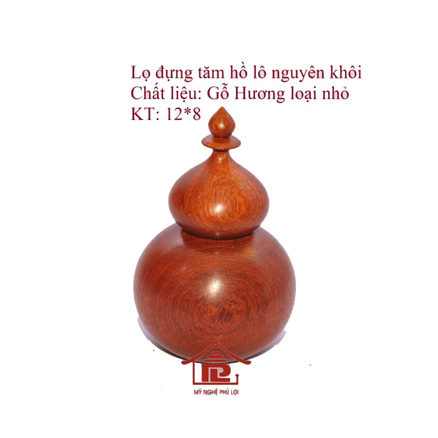 Lọ đựng tăm hồ lô tiện nguyên khối loại nhỏ