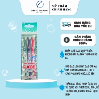 Dao cạo lông mặt cao cấp kai can for women face