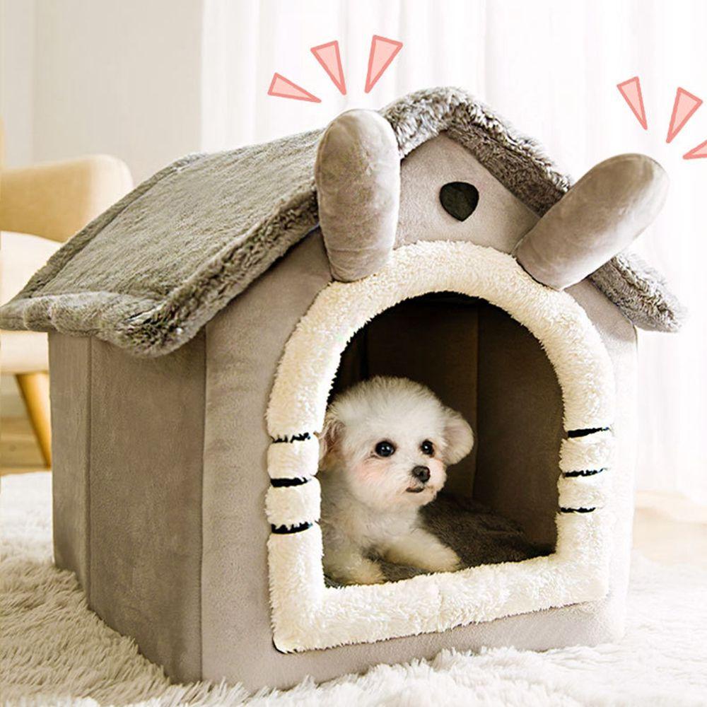 Ngôi Nhà Cho Thú Cưng Ngủ Ngon Ấm Áp Mùa Đông