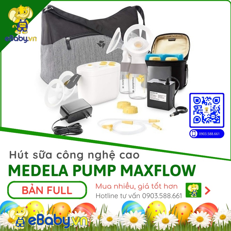 Bộ Phụ Kiện Máy Hút Sữa Medela Maxflow - Phụ Kiện Chính Hãng | Phụ Kiện Thay Thế - Dùng Cho Các Dòng Máy Medela Maxflow