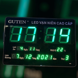 ĐỒNG HỒ LED VẠN NIÊN GUTEN