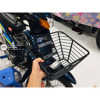 caoduc79 Rổ WAVE nhỏ anpha - loại nhất sơn đen tĩnh điện