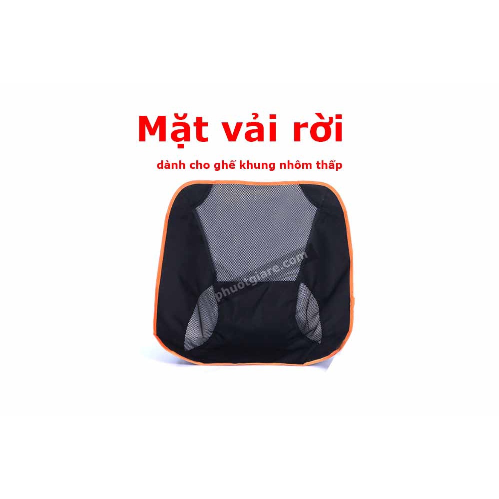 Mặt vải ghế khung nhôm cắm trại