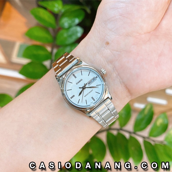 Đồng hồ nữ dây kim loại Casio chính hãng Anh Khuê LTP-V006D-7B2UDF (25mm)