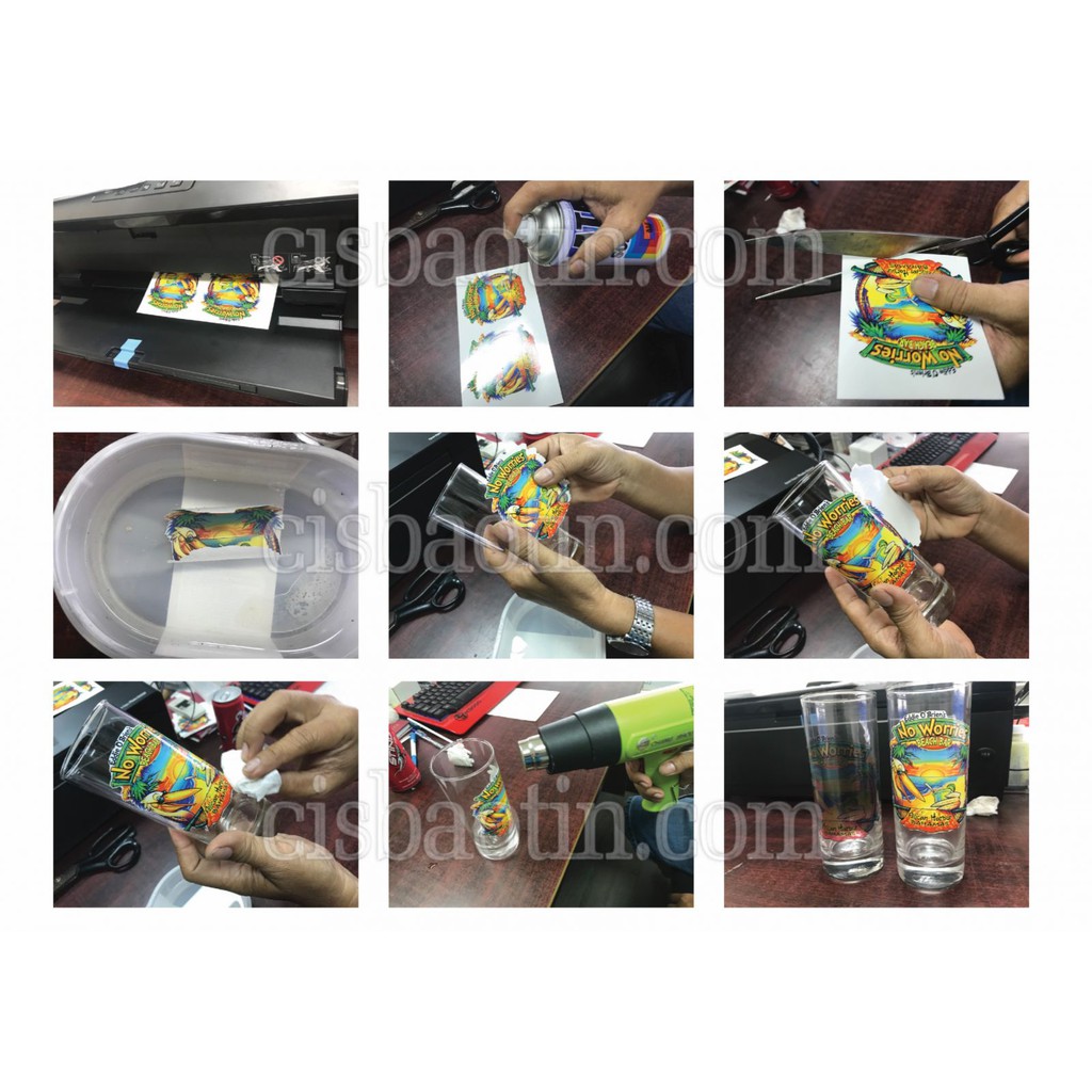 DECAL NƯỚC ĐẾ TRẮNG DÁN LÊN MỌI CHẤT LIỆU