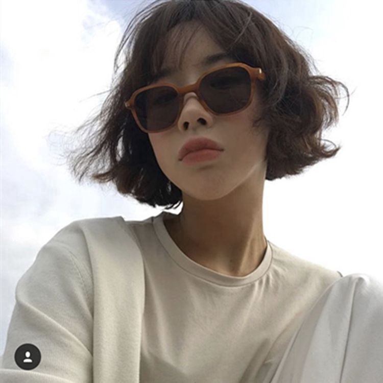 Kính mát cỡ lớn chống tia UV400 phong cách Vintage cho nam nữ