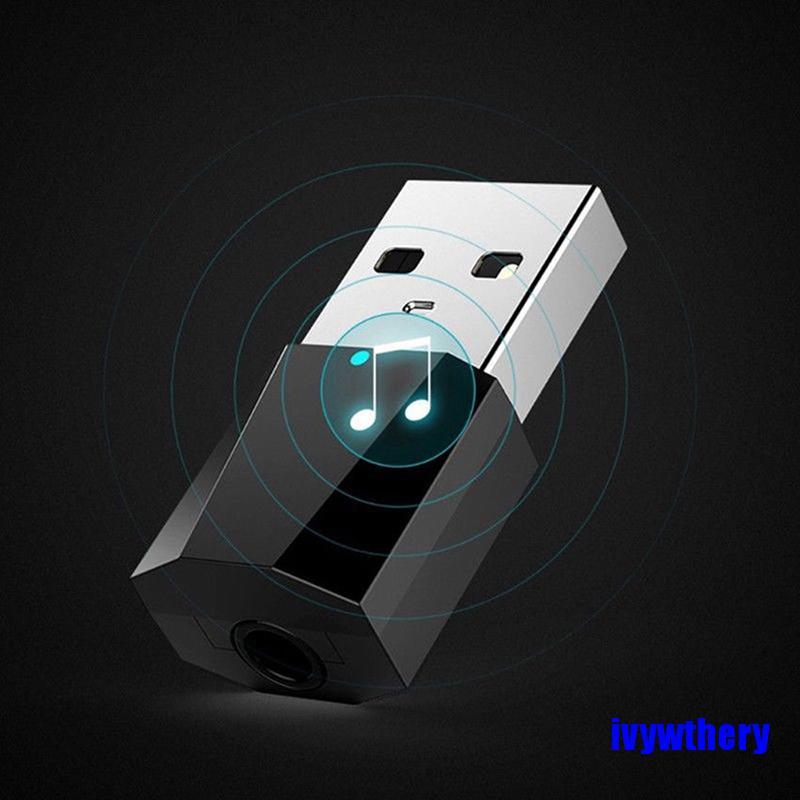 Usb Bluetooth 4.2 Nhận Tín Hiệu Âm Thanh Stereo Cho Loa Nghe Nhạc Mp3 Mp4