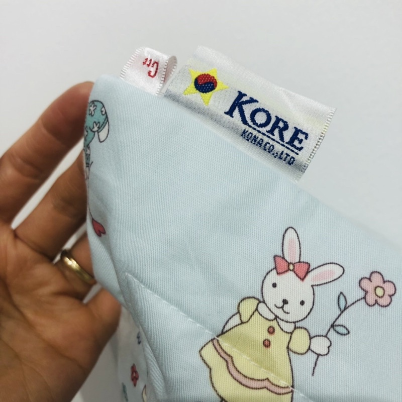 Gối Cho Bé Chất Cotton 80s Hàn Quốc Kore Siêu Đẹp Thoáng Khí Hàng Cao Cấp Size 35 x 50