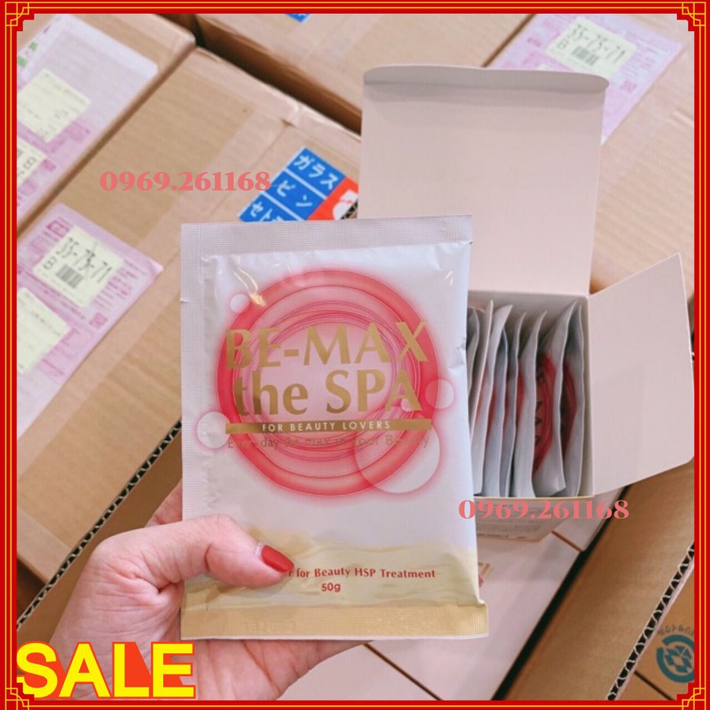 Gói tắm trắng Bemax spa 50g - 100% Authentic
