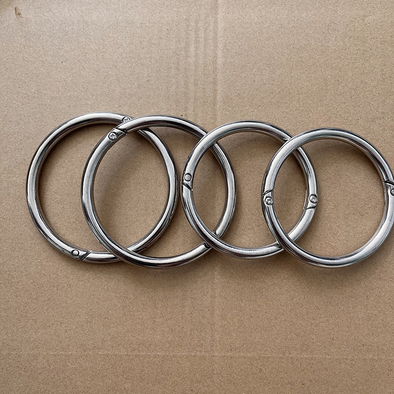 Vòng xỏ mũi bò Pakistan Vòng xỏ mũi bò inox 304 nhẵn 2 kích cỡ Vòng xỏ mũi trâu bò Khuyên mũi bò Phụ kiện kìm bấm xỏ mũi