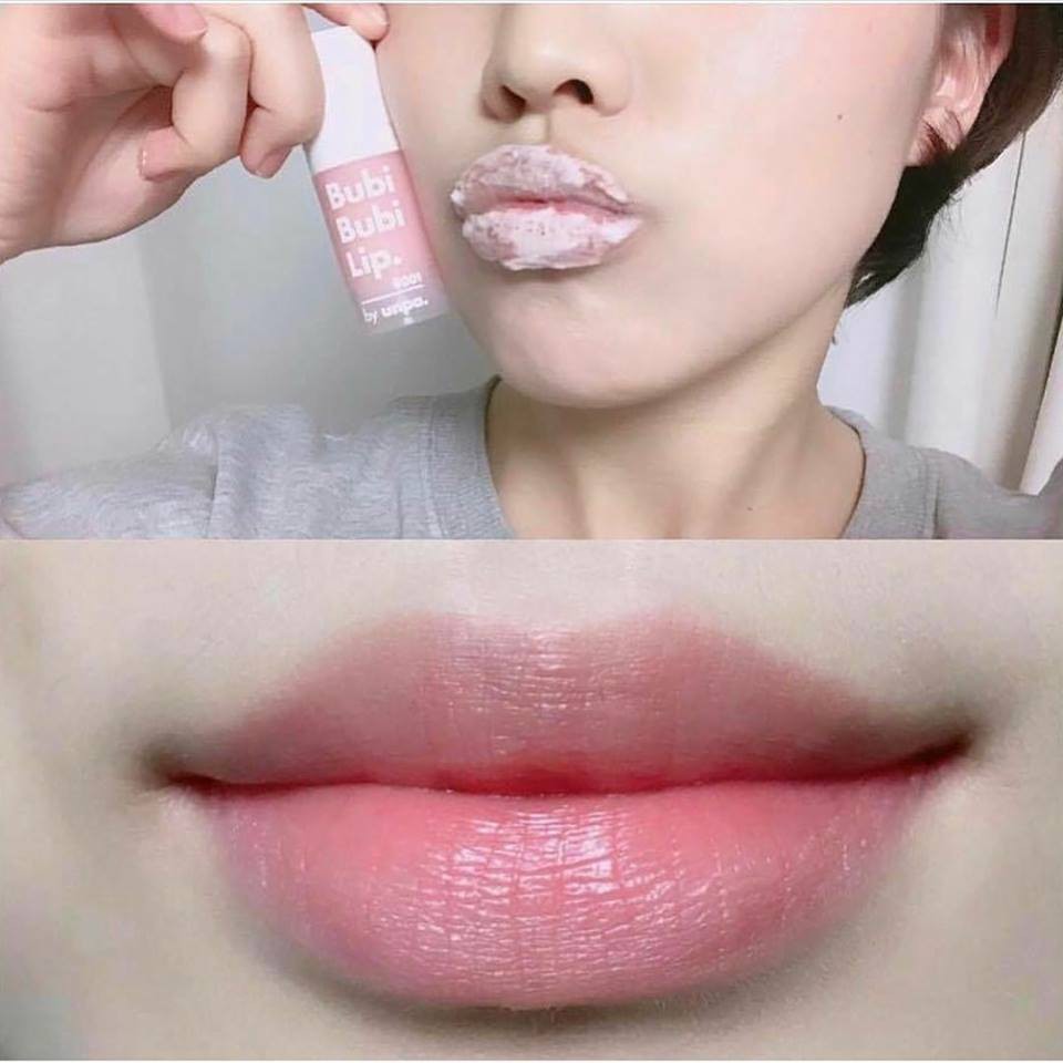 Tẩy tế bào chết môi sủi bọt Unpa Bubi Bubi Lip #001 | BigBuy360 - bigbuy360.vn