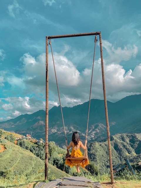 Maxi hoa cúc 🌷Đầm Maxi nơ lưng | BigBuy360 - bigbuy360.vn