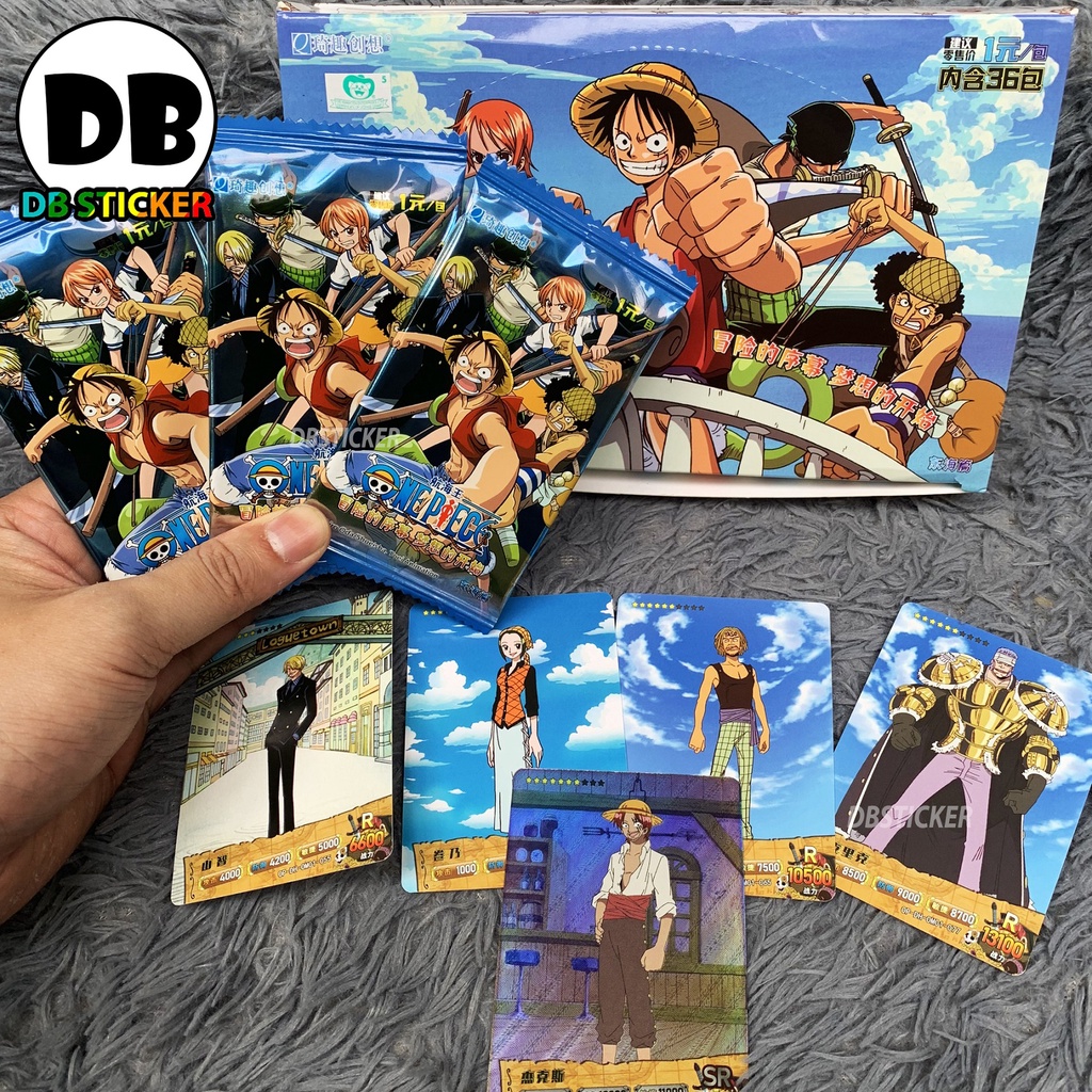 Thẻ nhân phẩm anime manga One Piece, bộ thẻ ảnh siêu HOT hiện nay