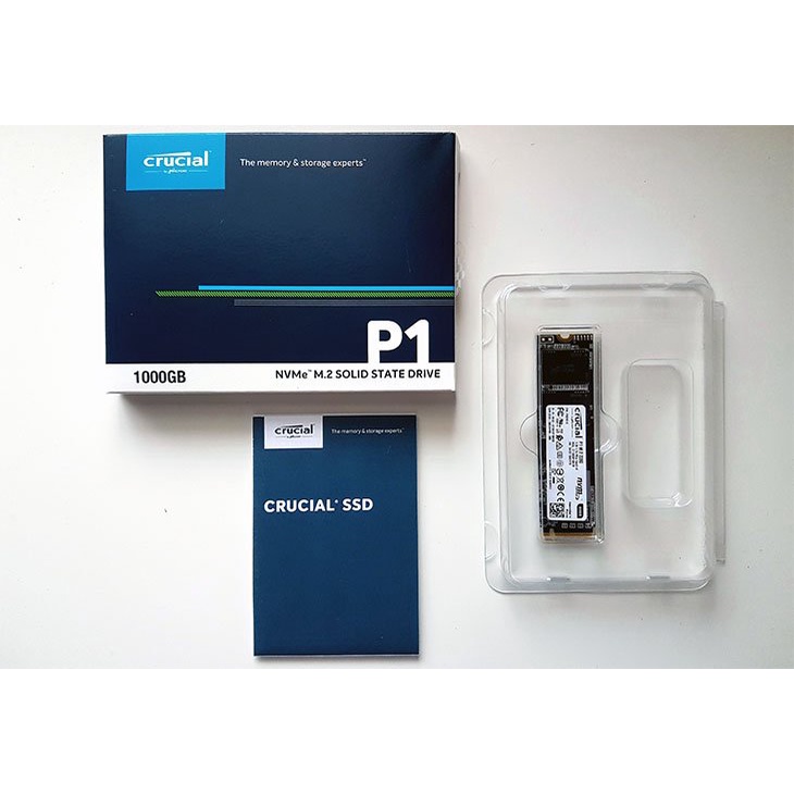 Ổ cứng SSD CRUCIAL P1 - M.2 PCIe NVMe [500GB] | BigBuy360 - bigbuy360.vn
