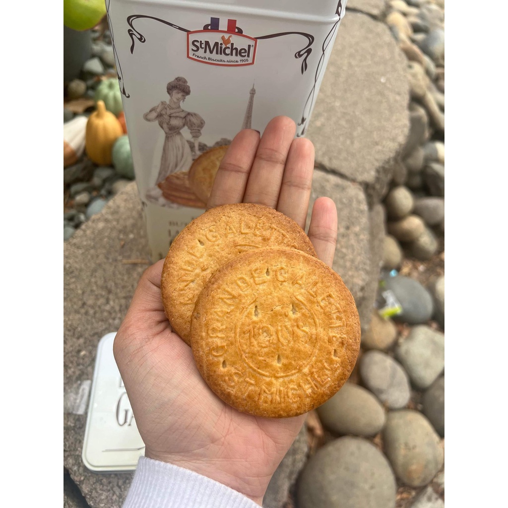 Bánh quy bơ Pháp date 6/2024 La Grande Galette French Butter Cookies 600gr  - EDS Hàng Mỹ