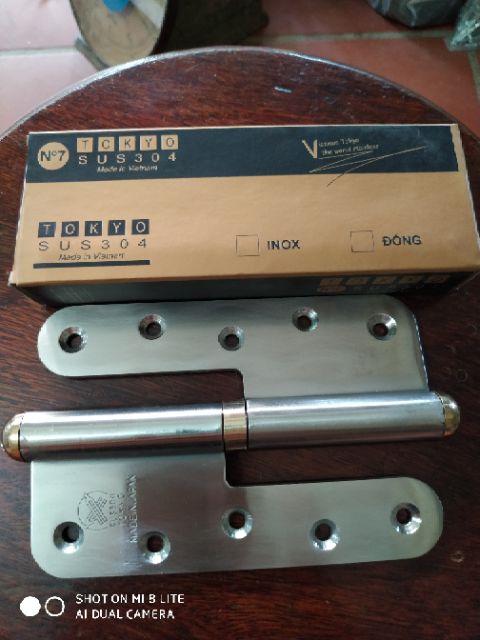 2 lá Bản lề inox tokyo to đại