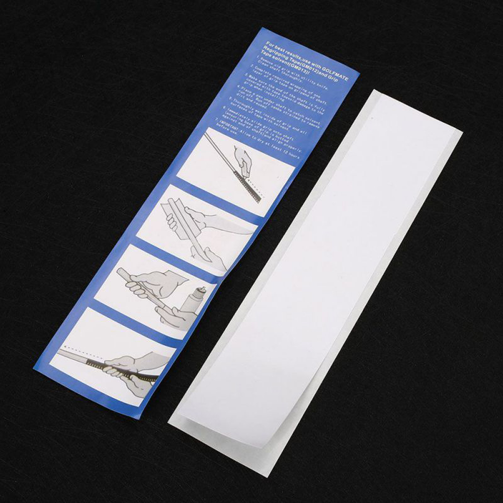 LANFY Multifunction Golf Grip Tape DIY Strong Adhesive Double Sided Removable 13pcs Durable Club Grips Golf Putter Grip Accessories White