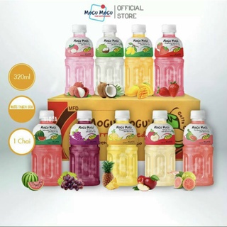 Nước uống Mogu Mogu vị trái cây 320ml thái Lan