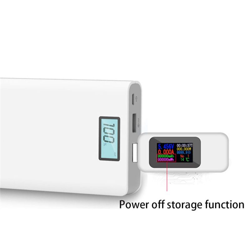 Thiết Bị Kiểm Tra Nguồn Điện USB Có Màn Hình Màu Sắc Dành Cho Gia Đình