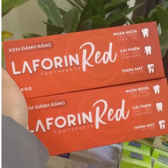 Kem Đánh Răng CPC1H LAFORIN RED - Tuýp 100g