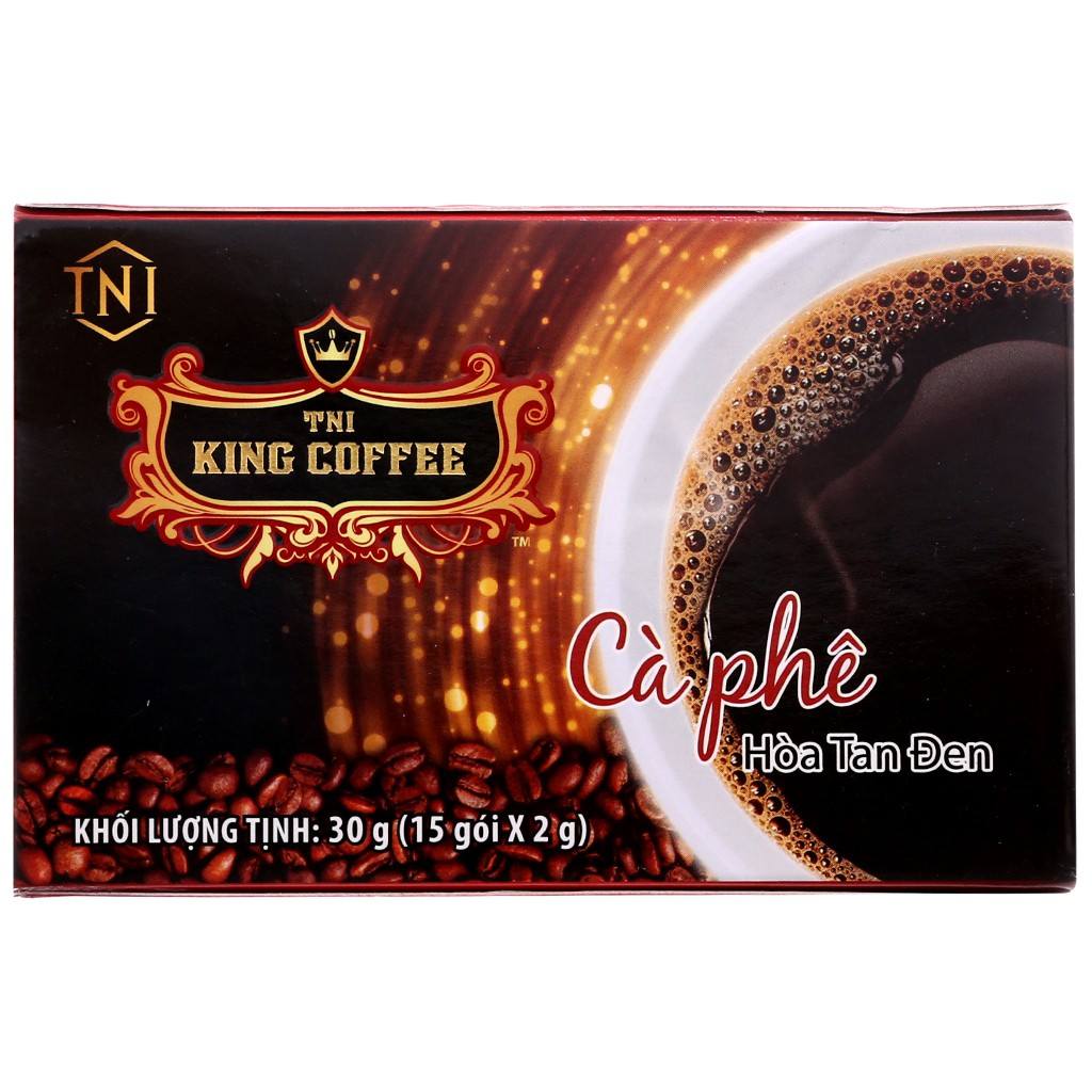 Cà phê đen TNI King Coffee 30g