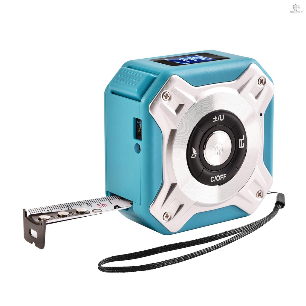CCCC Thước Dây Laser Kỹ Thuật Số 16Ft Có Thể Sạc Lại 131Ft Đa Năng