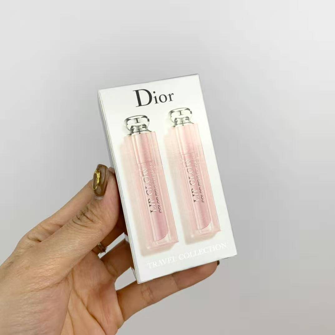 SASA ❤   [Hàng mới về] Set Son Dưỡng Ẩm Môi Dior Đổi Màu 001 + 004 | BigBuy360 - bigbuy360.vn