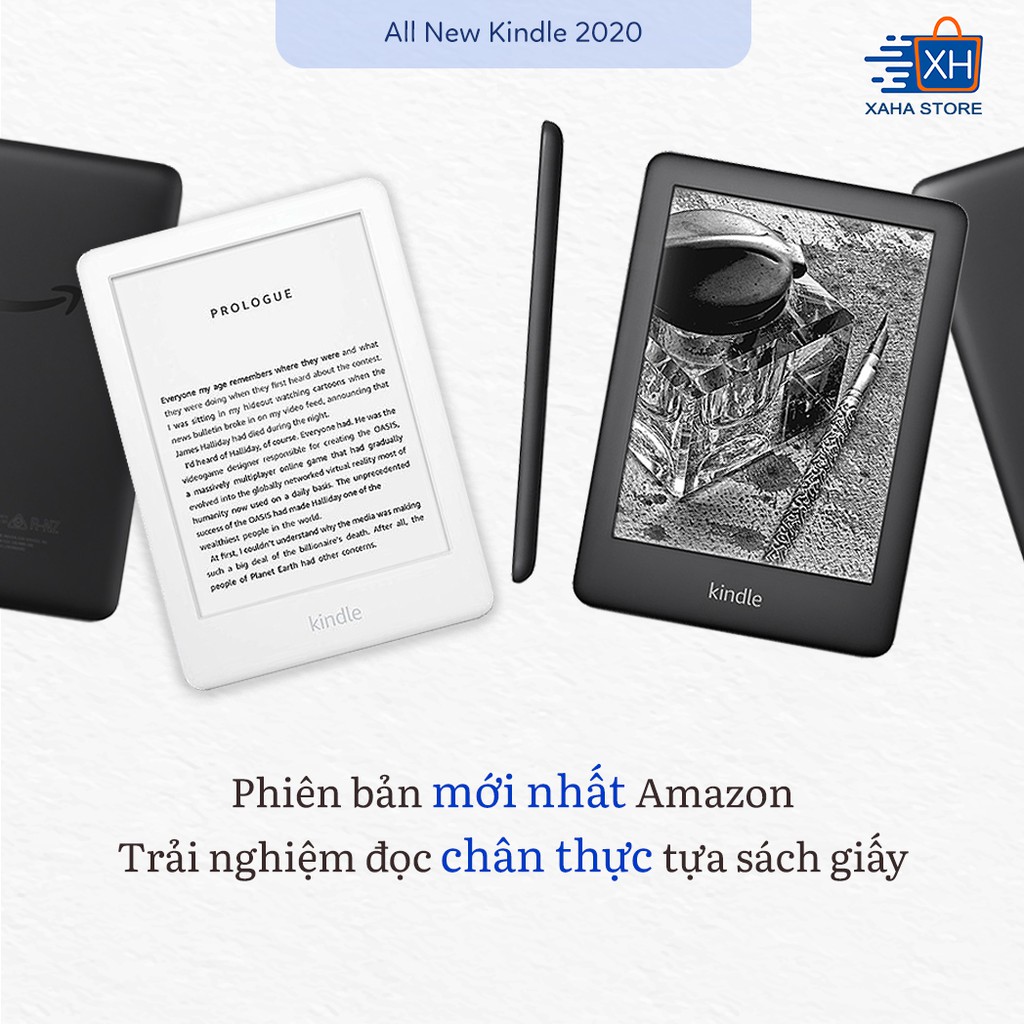 [Mã 151ELSALE hoàn 7% xu đơn 300k] Máy đọc sách All-new Kindle 10th Generation - 2019 (4GB/8GB) NEW 100% | BigBuy360 - bigbuy360.vn