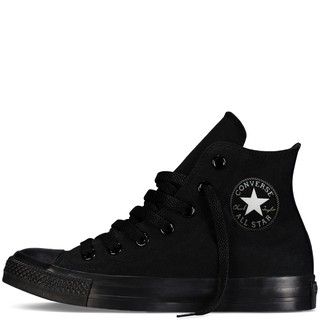 Giày CV All Star Nữ Full Đen Cổ Cao