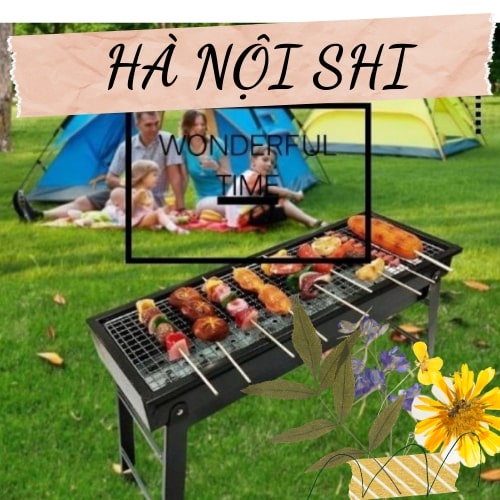 Bếp nướng than hoa BBQ ngoài trời cao cấp