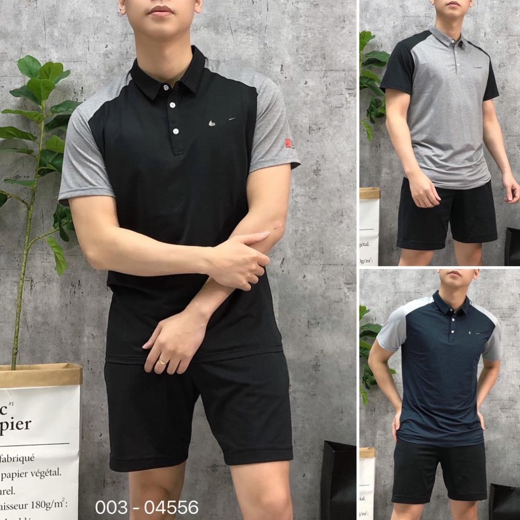 Áo thun thể thao cao cấp bigsize áo phông cổ bẻ polo gym nam chất thun lạnh xuất khẩu APTTB 12 - 003 ⚡