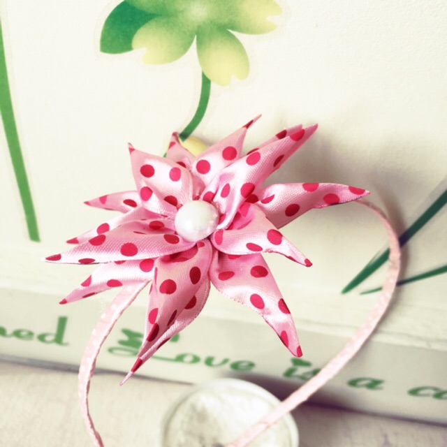 Băng đô handmade hoa mặt trời