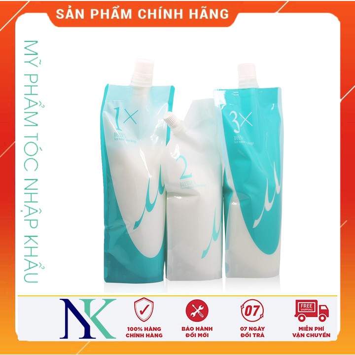 Bộ kem ủ phục hồi tóc Milbon Deesse’s 600ML*3