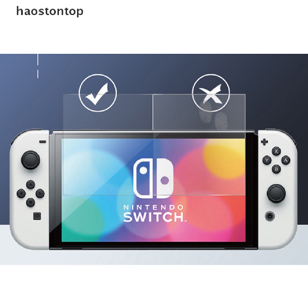 Set 2 kính cường lực 9H HD chuyên dụng cho Nintendo Switch OLED