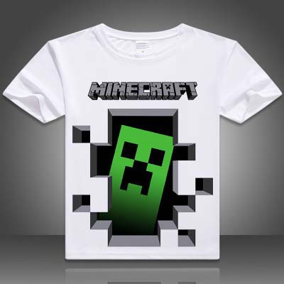 Áo thun Minecraft hình Creeper