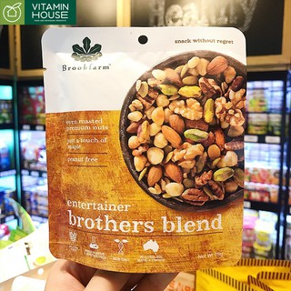 Hạt hỗn hợp Brookfarm Entertainer Brothers Blend
