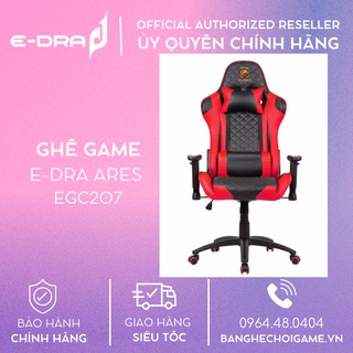 Ghế gaming E-Dra Ares EGC207 màu đỏ - Hàng chính hãng