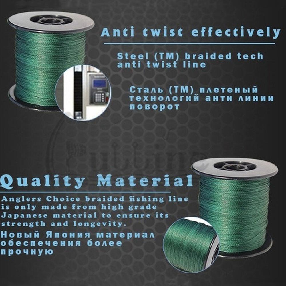 Danilo Cuộn Dây Câu Cá Bện 4 Sợi Chất Liệu PE