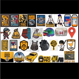 Set sticker pvc Pubg