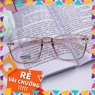 [Rẻ Vô Địch] Gọng Kính Cận Nhựa Dẻo Dáng Vuông Mỏng - Gọng Kính Thời Trang Hàn Quốc MS145 [Free Ship]