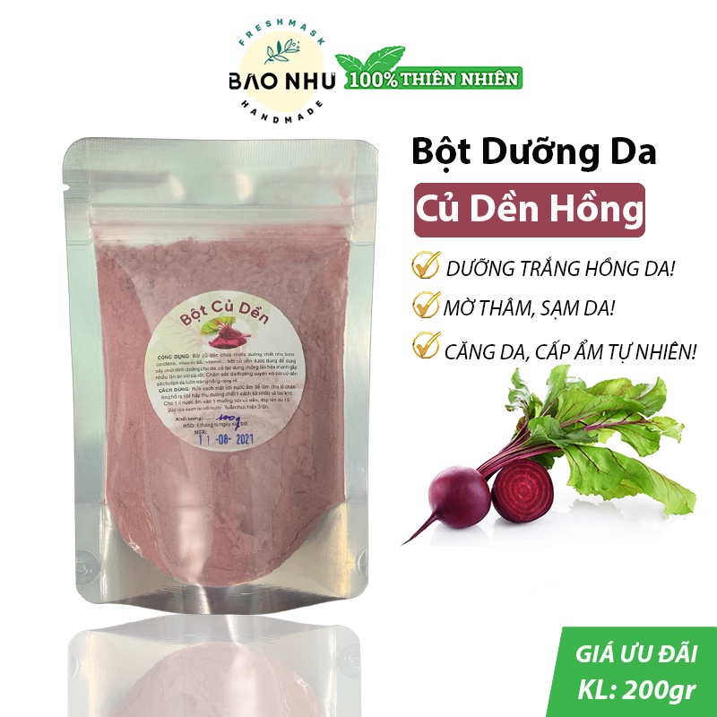 Bột Củ Dền - Dưỡng Da Hồng, Khoẻ