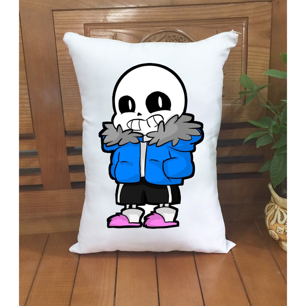 Gối ôm gối ngủ sans Undertale