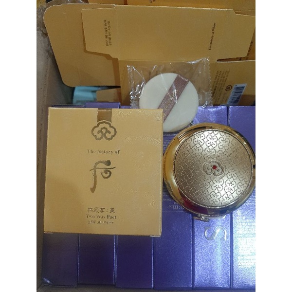 Hướng dẫn sử dụng Phấn phủ dạng nén Whoo Gongjinhyang Mi Powder Compact SPF30/PA++: