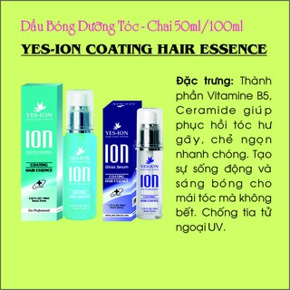 COATING HAIR ESSENCE DẦU BÓNG CAO CẤP TÓC DUỖI NHUỘM UỐN 100ML - CTHE100