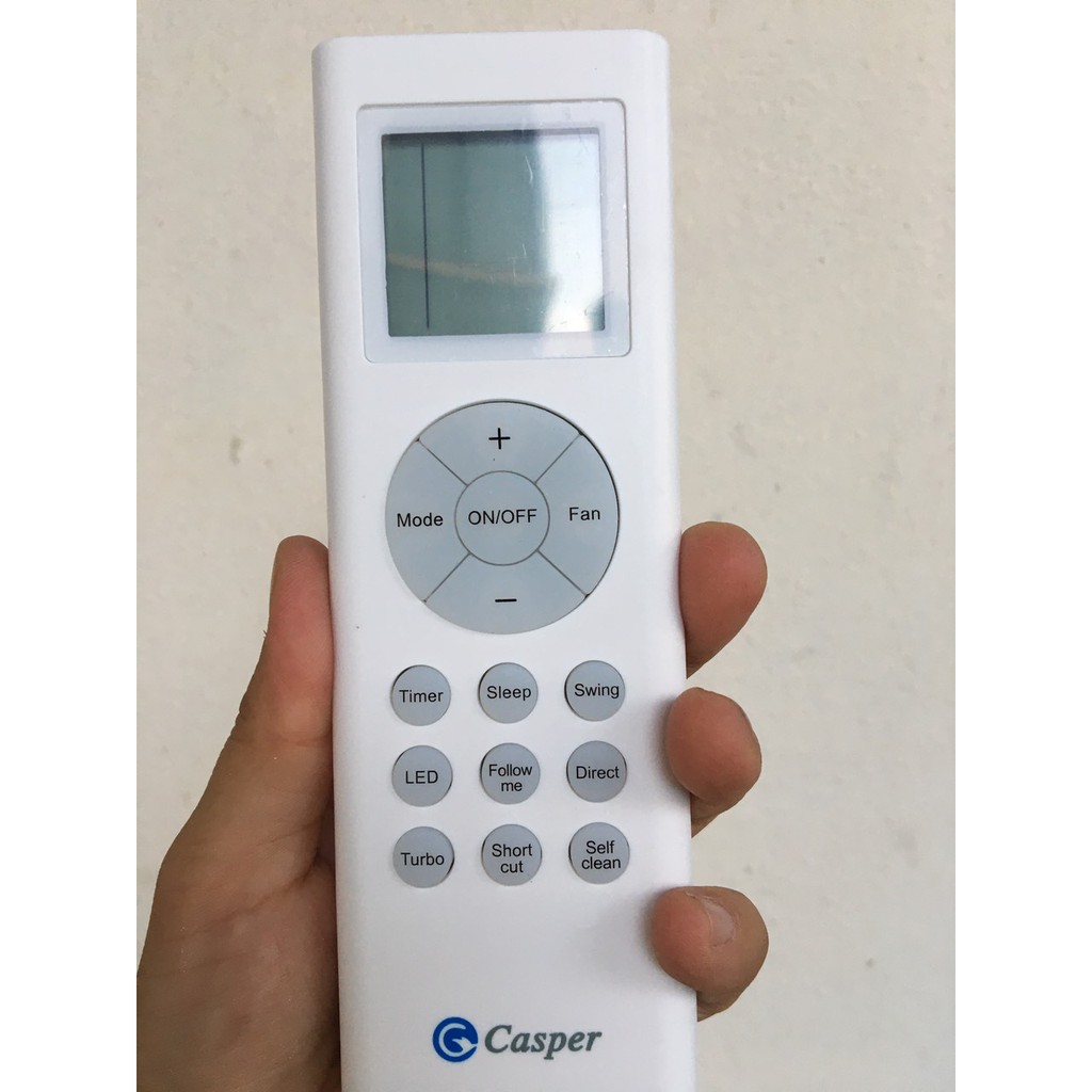 Điều khiển điều hòa Casper 1&amp;2 chiều Inverter- Hàng mới chính hãng